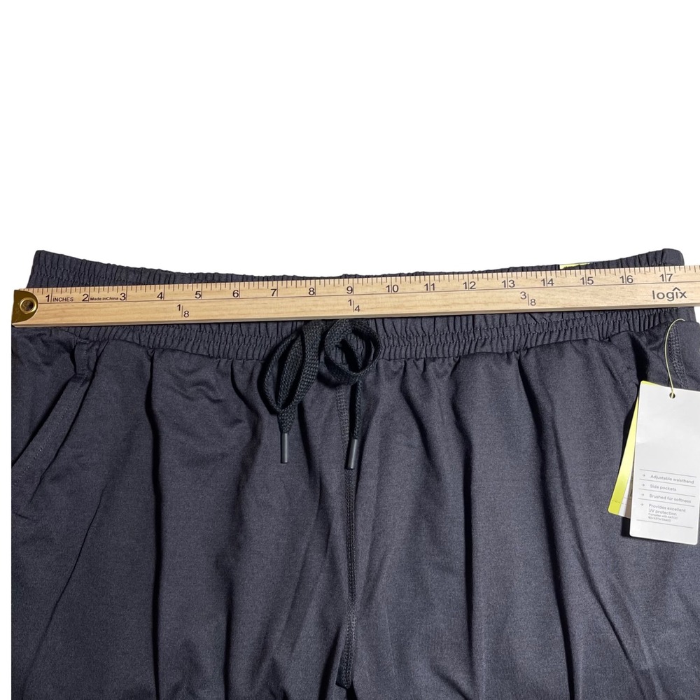 All in Motion Soft Stretch Jogger Pants Mid Rise Black Size L Recycled Polyester - Picture 7 of 8